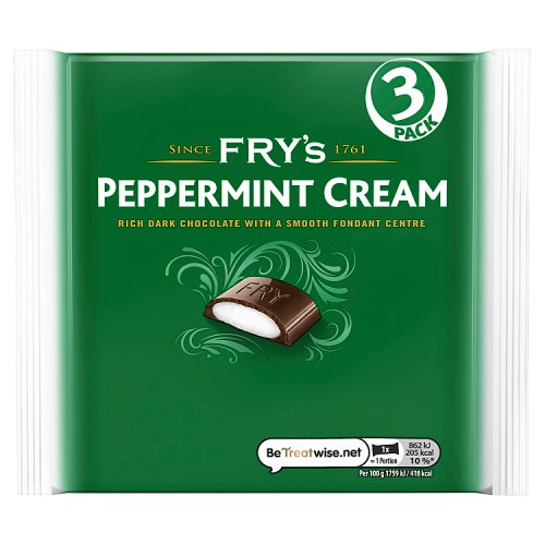 Frys Peppermint Cream 16x3pk