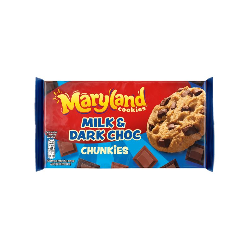 Maryland Chunky Milk & Dark 12x144g