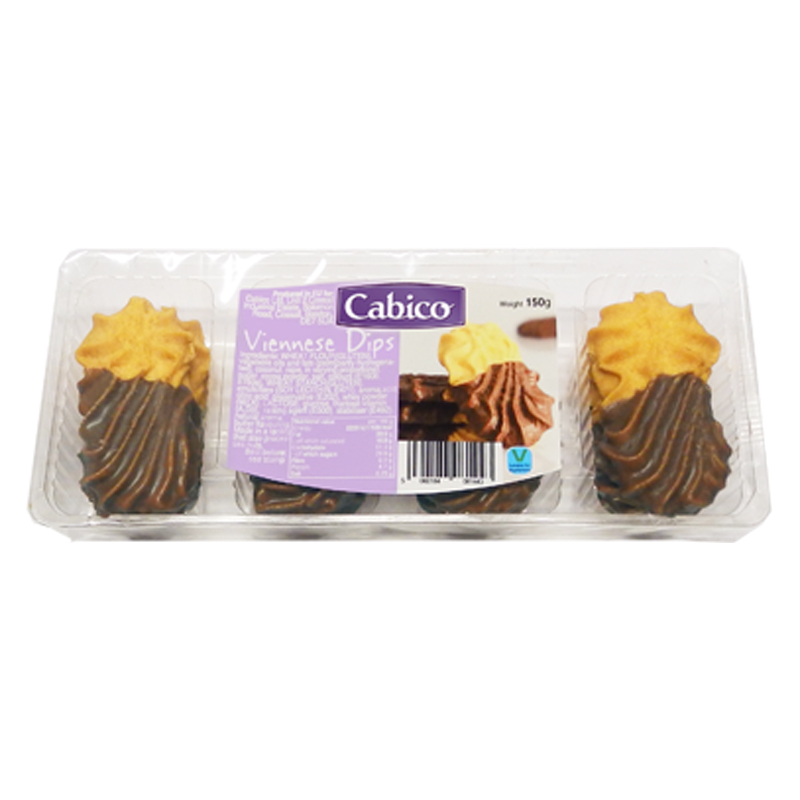 Cabico Chocolate Viennese Dips 20x150g