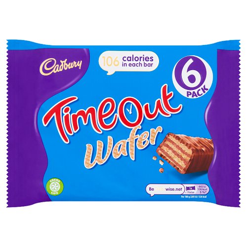 Cadbury Timeout Regular Wafer 13x6pk