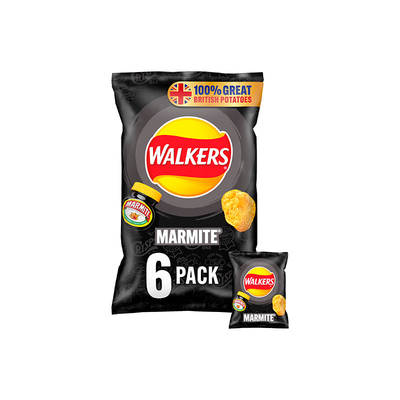 Walkers Marmite 18x6pk