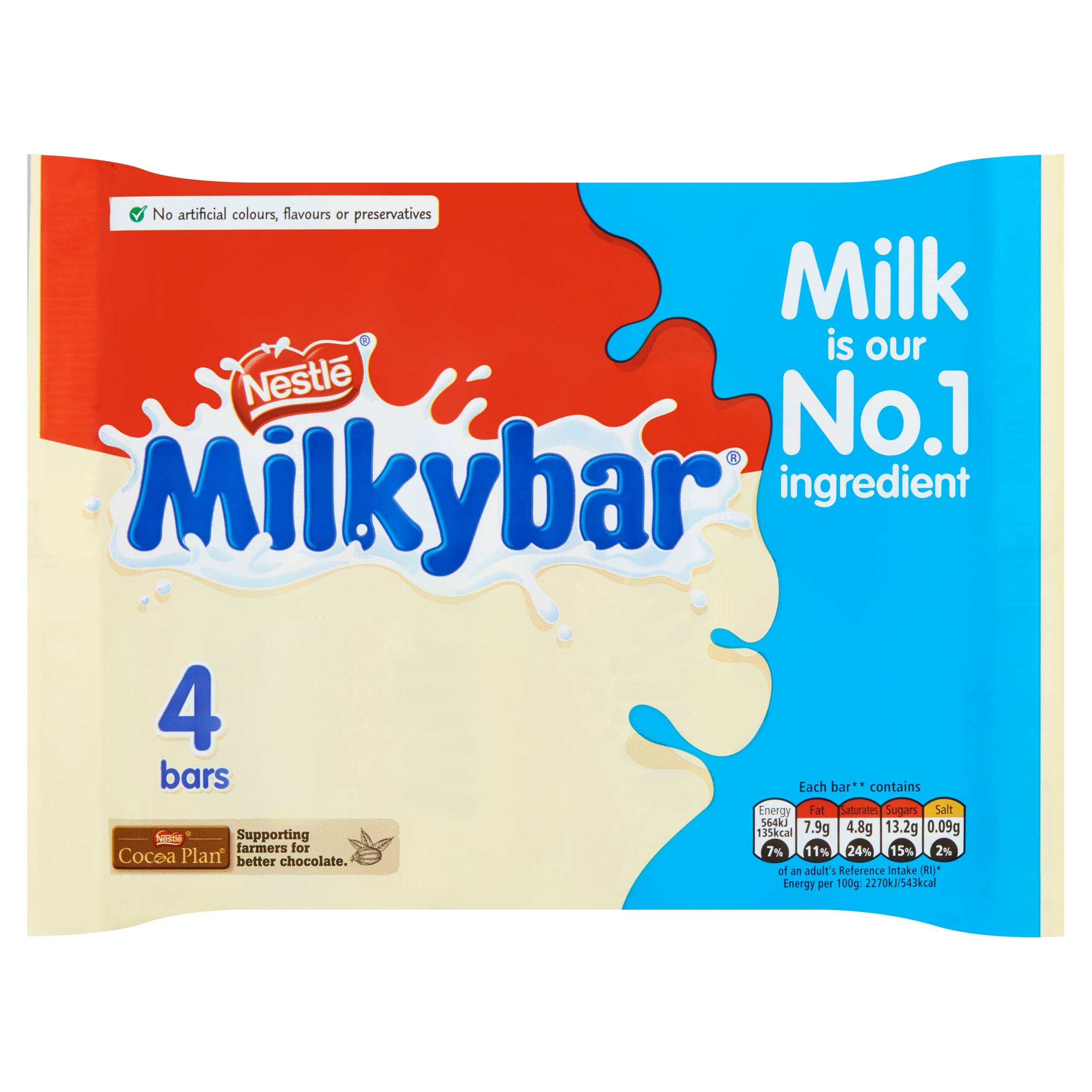 Nestle Medium Milky Bar 24x4pk