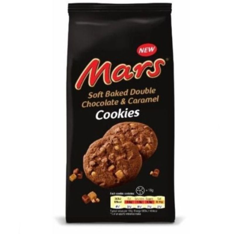 Mars Soft Baked Doube Chocolate Cookie 8x162g