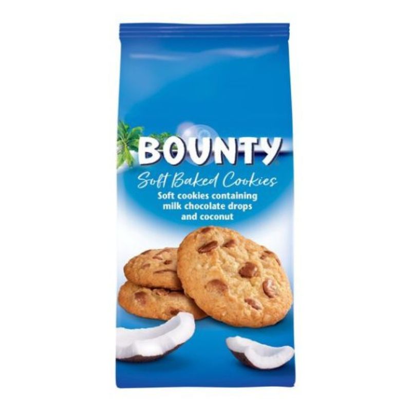 Bounty Soft Baked Cookies 8x180g