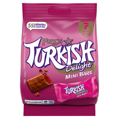 Frys Bag Mini Turkish Delight 20x105g