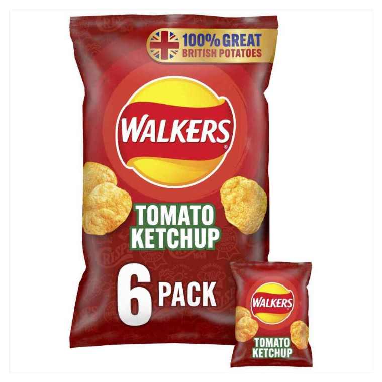 Walkers Tomato Ketchup 18x6pk