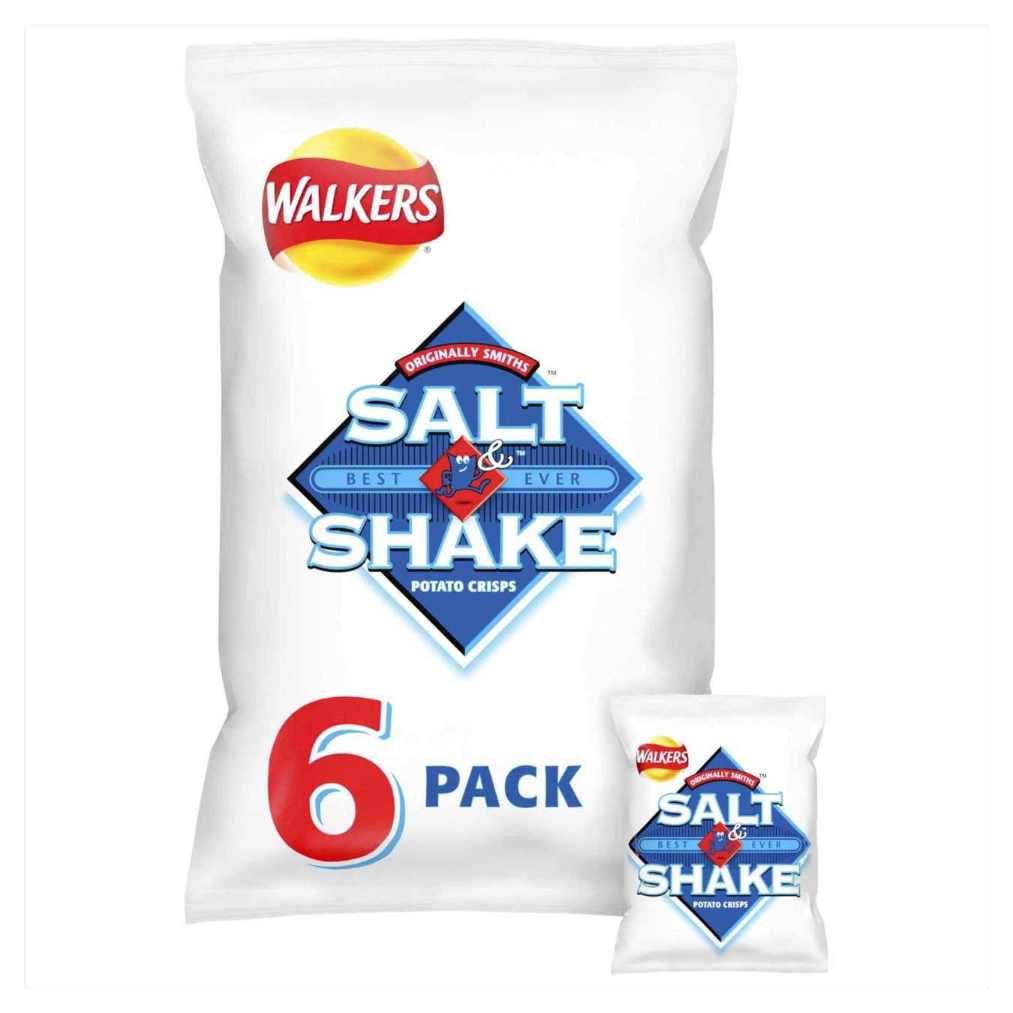 Walkers Salt & Shake 18x6pk