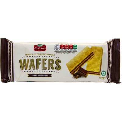 Bello Artizano Chocolate Wafers 20x100g