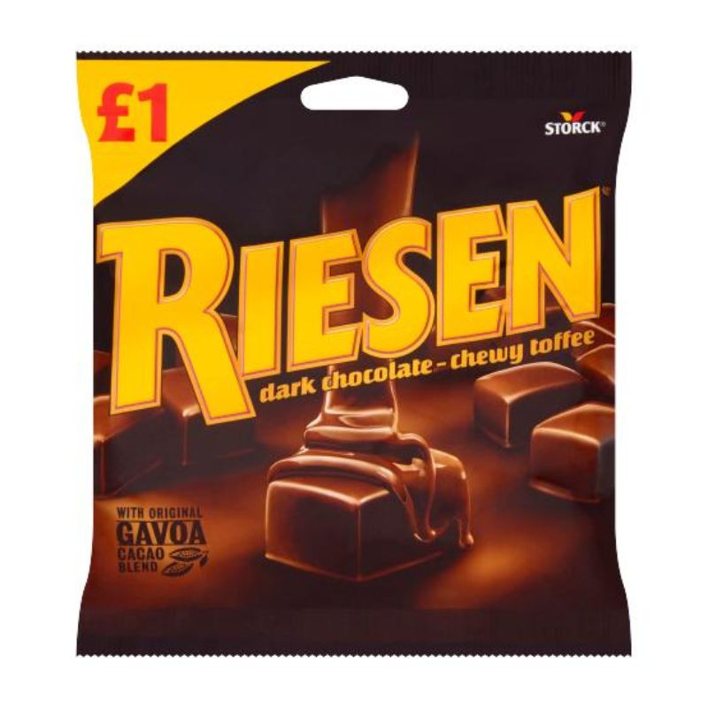 Riesen D/C Chewy Toffee PMP £1.25 12x110g