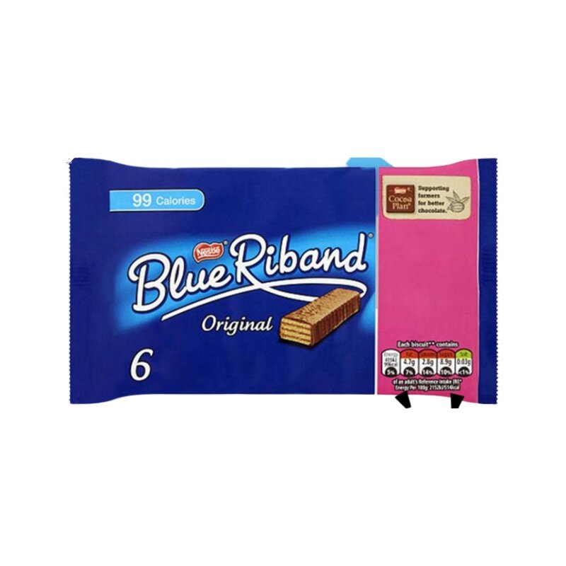 Nestle Blue Riband Biscuit PMP £1.25 14x6pk