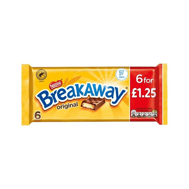 Nestle Breakaway Biscuit PMP £1.25 14x6pk