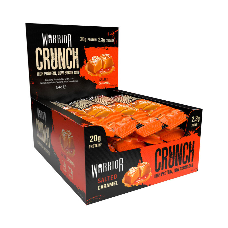 Warrior Crunch Salted Caramel 12x1pc Bars