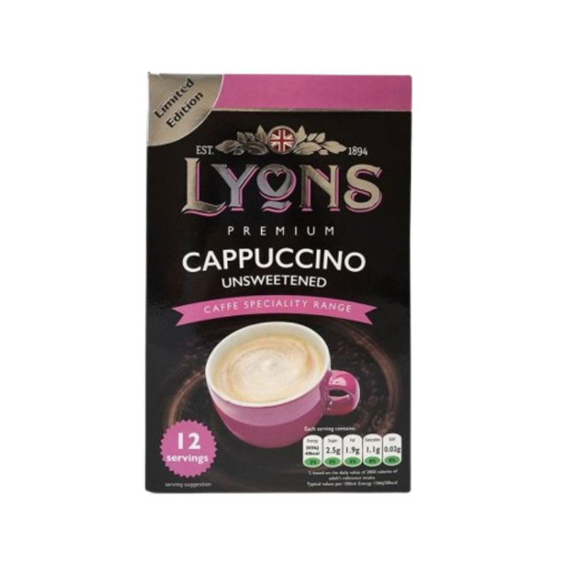 Lyons Cappuccino 12x10pkx15g