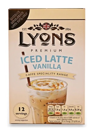 Lyons Iced Vanilla 12x10pk