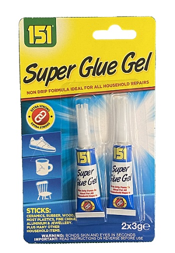 Super Glue Gel 36x2Pk
