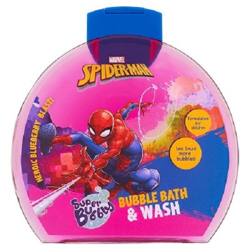 Spiderman Bubble Bath Superbubbly 8x300ml