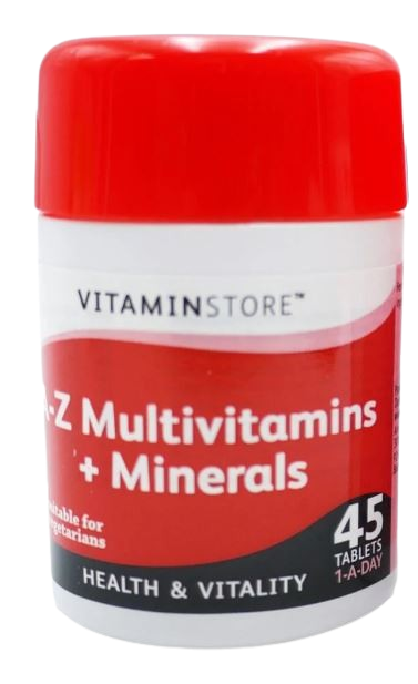 Vitamin Store A-Z Multi Vitamin Plus Minerals 6x45'S