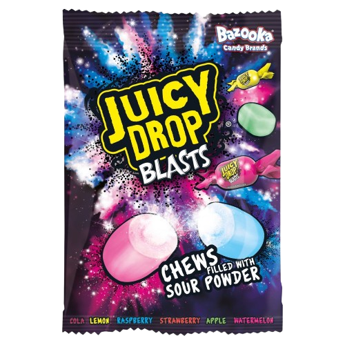 Bazooka Juicy Drop Blasts 12x140g