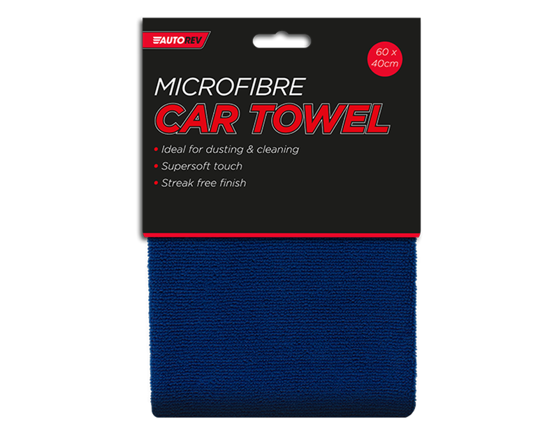 Microfibre Car Towel 24x1pk