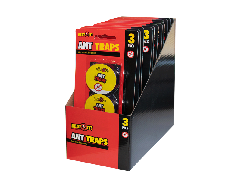 Ant Glue Traps 3pk PDQ 24x1pk