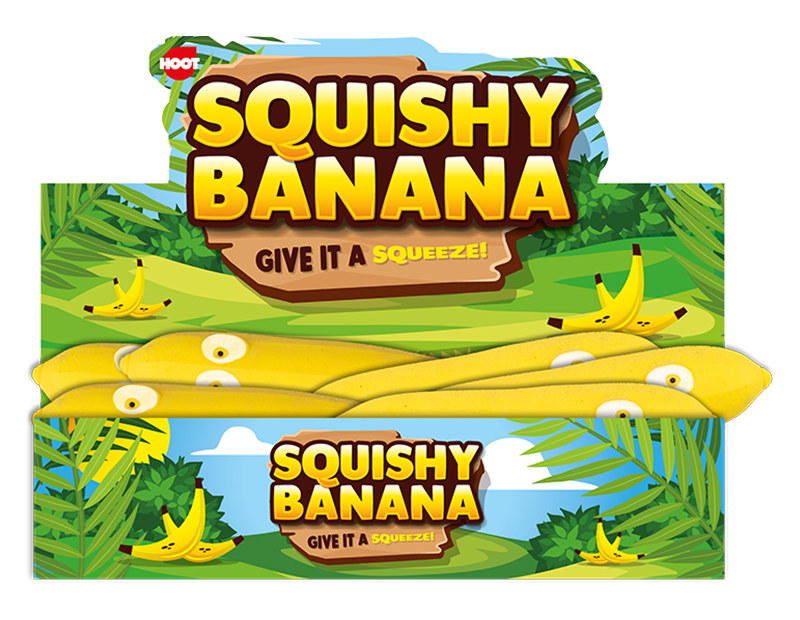 Squishy Banana PDQ 24x1pk