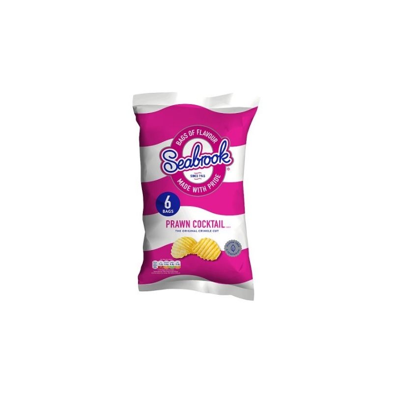 Seabrook Prawn Cocktail 8x6pk