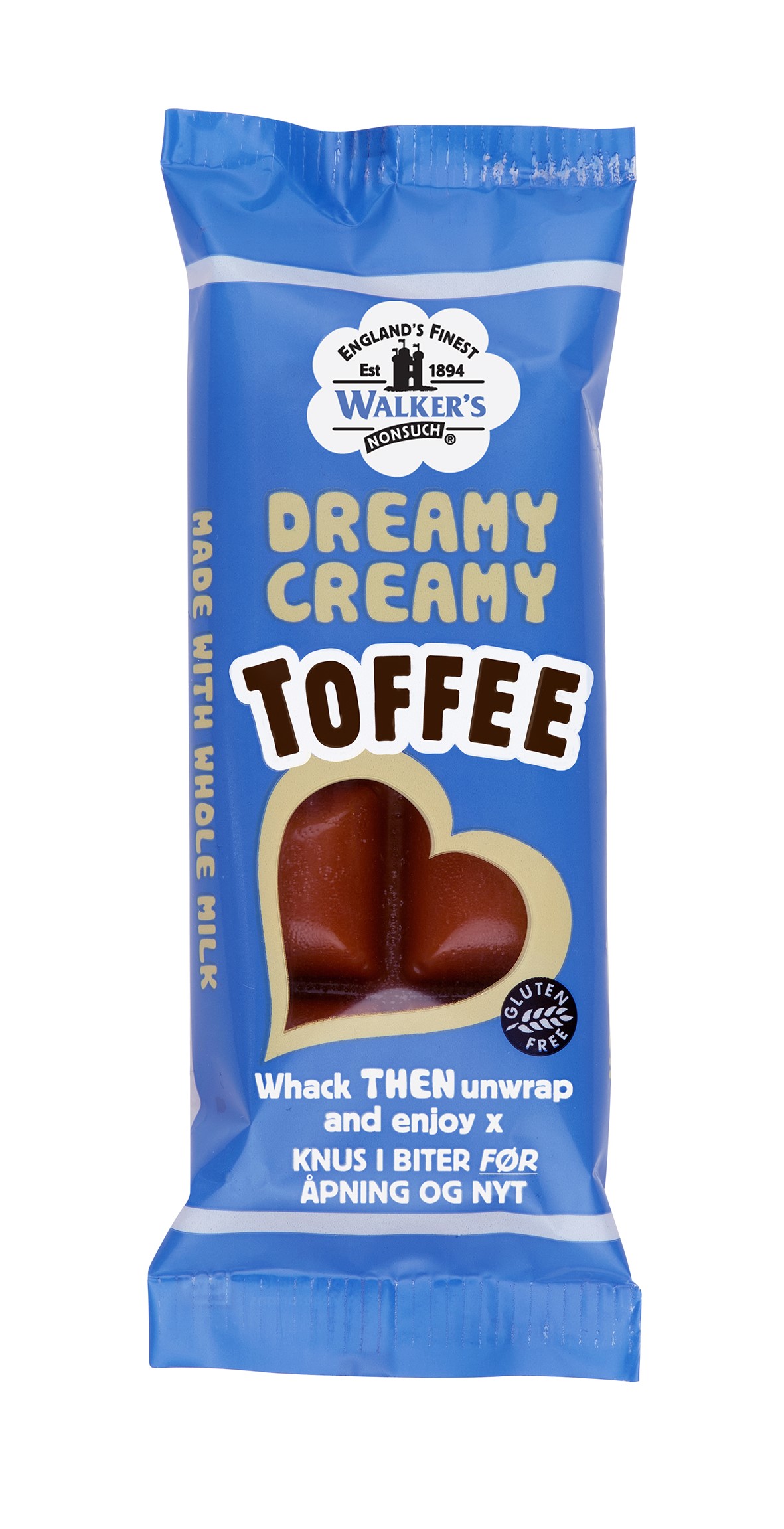 Walkers Dreamy Creamy Toffee Bar 24x50g