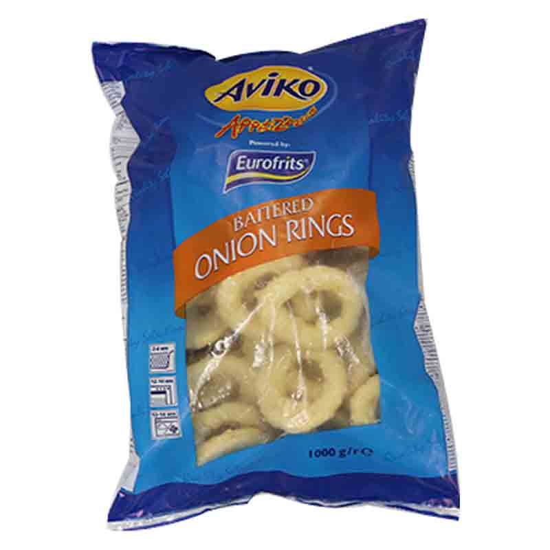 Aviko Battered Onion Rings 1kg
