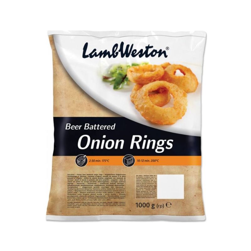 Battered Onion Rings 1kg Lamb Weston (OR3)
