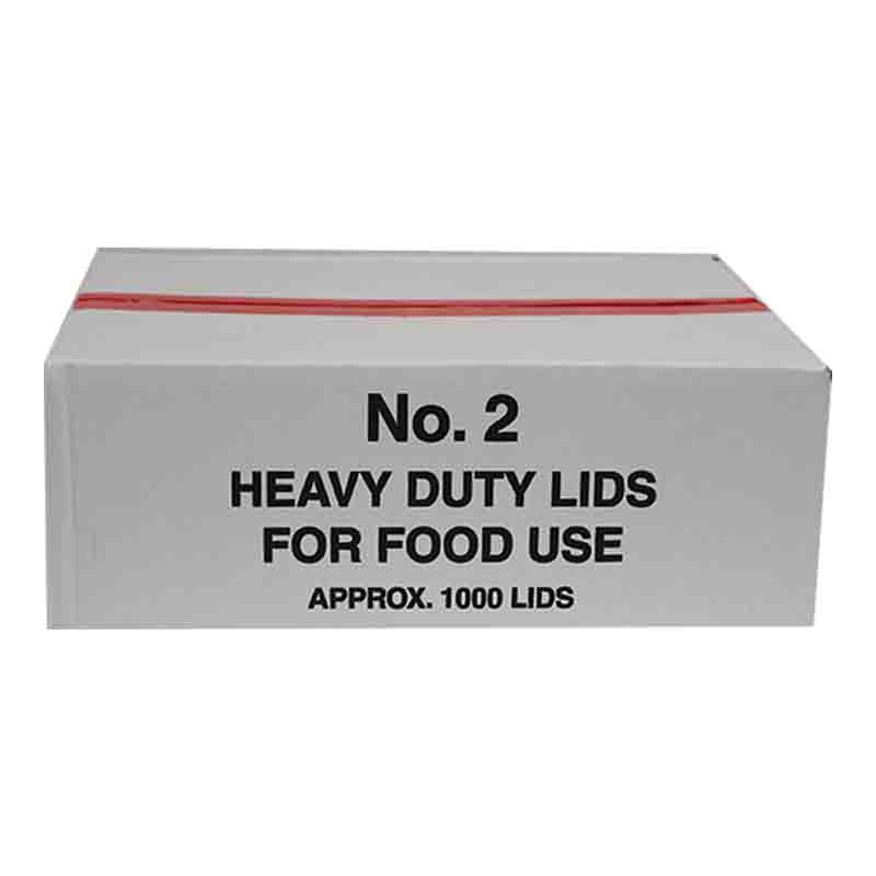 Container Aluminium Lids 1000Pcs - No2