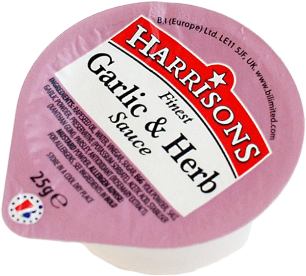 Harrisons Garlic & Herbs Dip 100x25gms