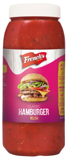 Frenchs Hamburger Relishs 2.45kg