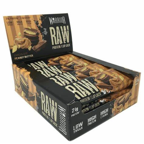 Warrior Raw Chocolate Brownie Protein Flapjacks