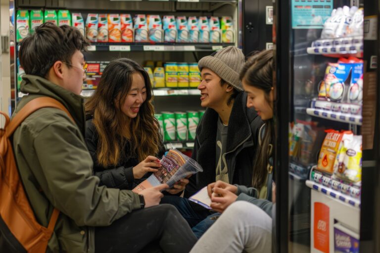 convenience store customers